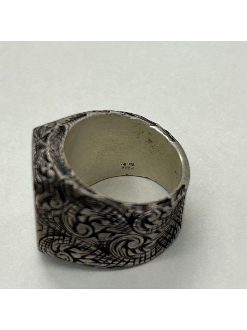 Gucci Arabesque Alphabet Ring S - Picture 10 of 15